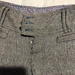 Free people tweed trousers